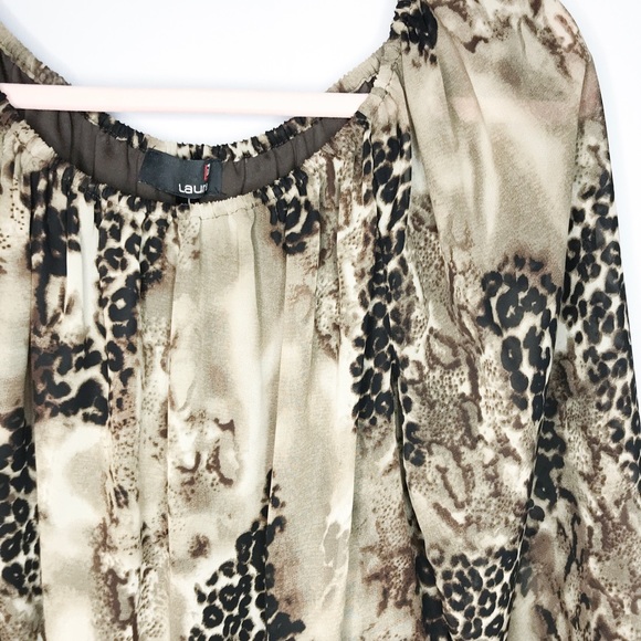 Laura Leopard Blouse - Picture 2 of 5